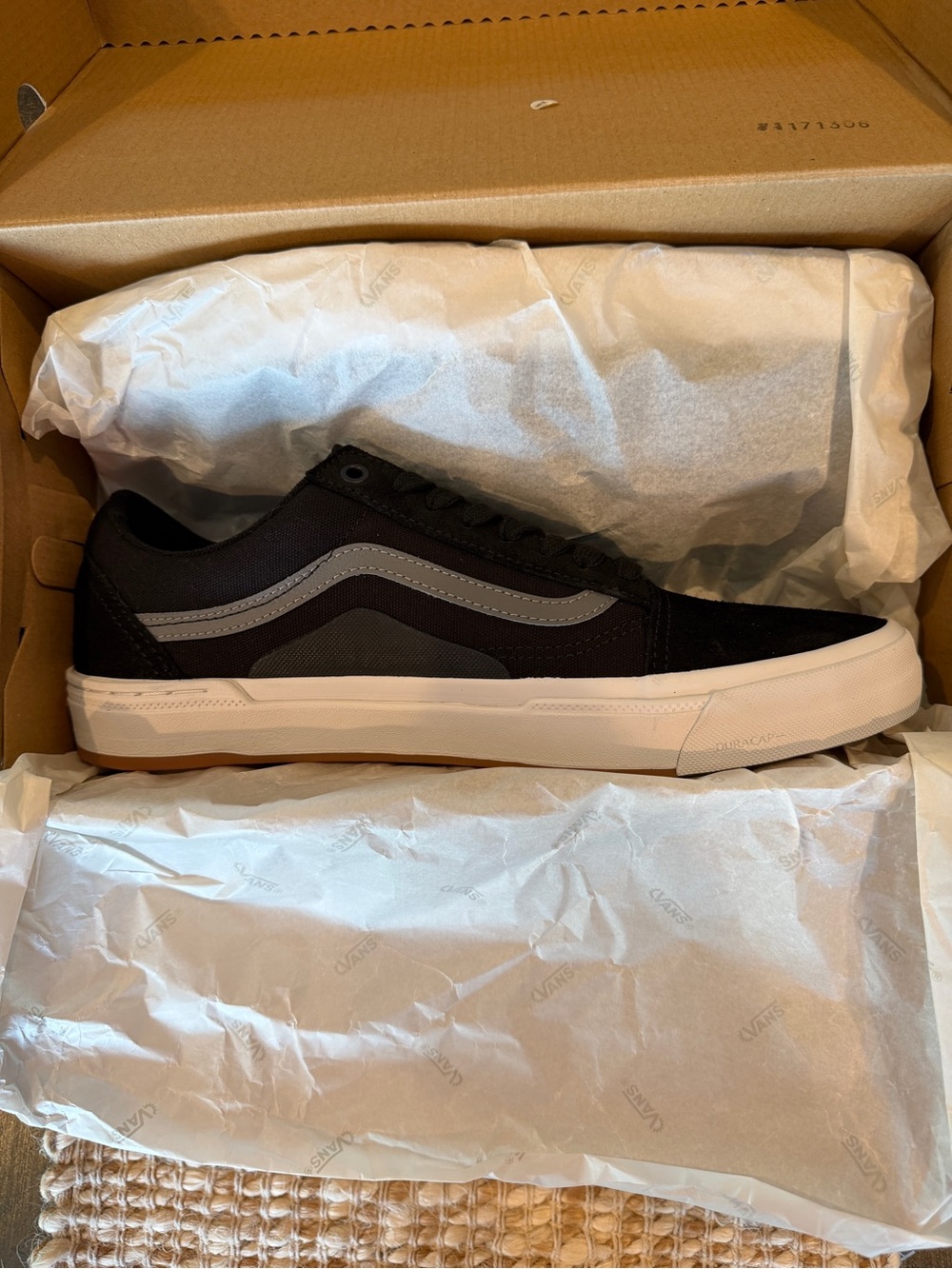 Vans BMX Old Skool Men’s Black and Gray Low-Top Skate Sneakers - Picture 2 of 10